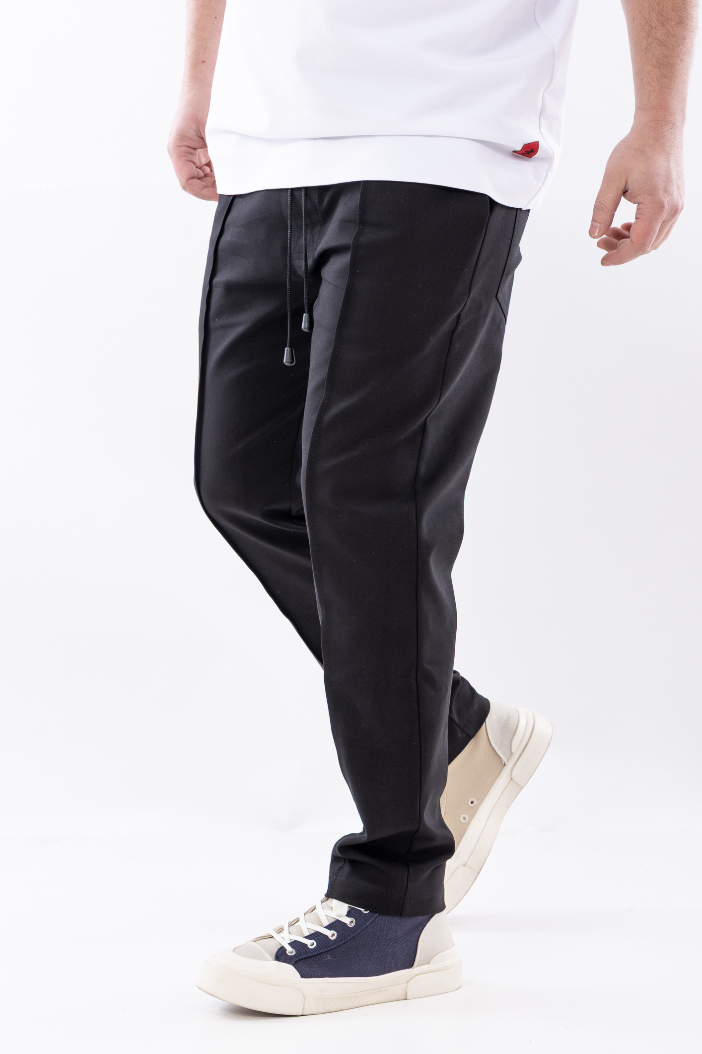 Pantaloni lungi negri Clean Cut black – imagine 2
