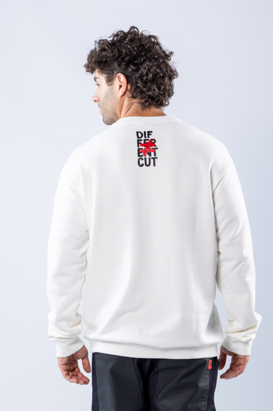 Bluză regular Off-white – imagine 5