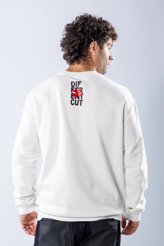 Bluză regular Off-white – imagine 5