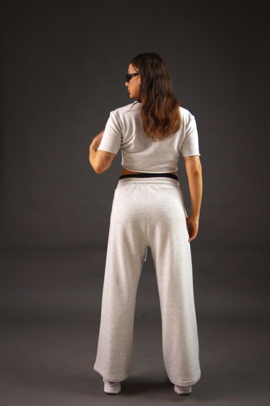 Pantaloni lungi oversize fete Macanache X DifferentCut – imagine 7