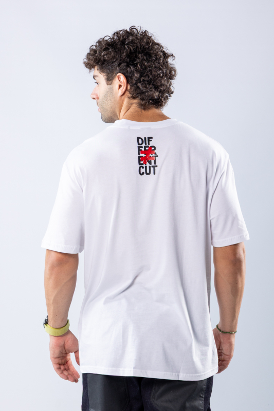 Tricou regular Alb – imagine 5
