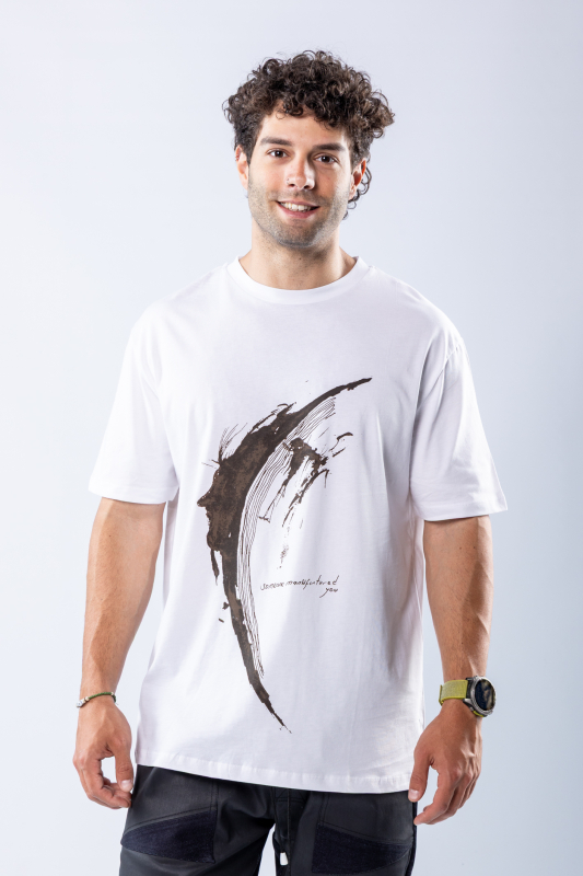 Tricou regular Alb – imagine 6