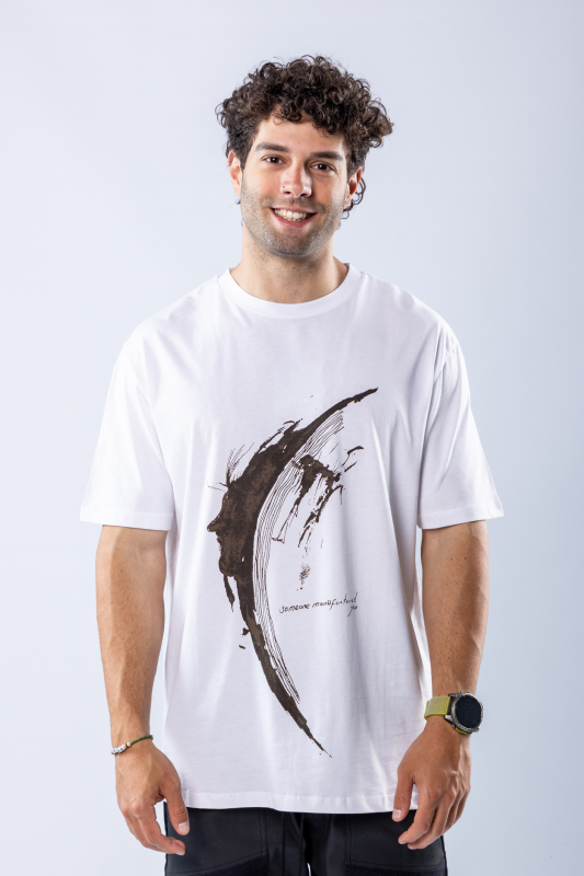 Tricou regular Alb – imagine 2