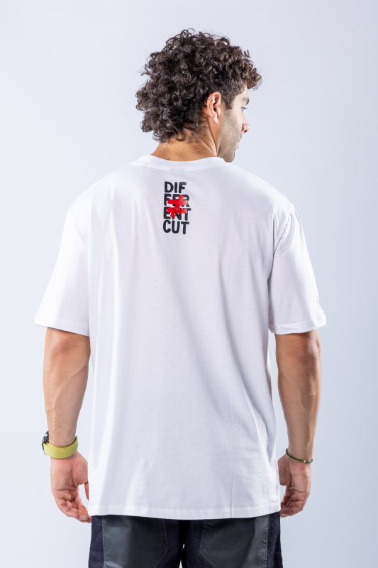 Tricou regular Alb – imagine 6