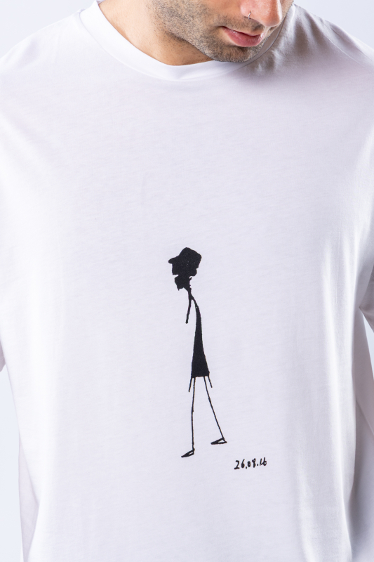Tricou regular Alb – imagine 7