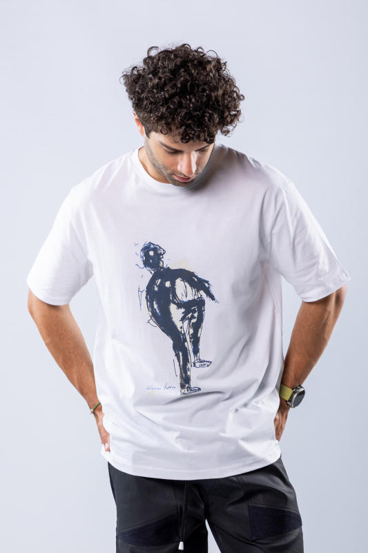 Tricou regular Alb – imagine 3