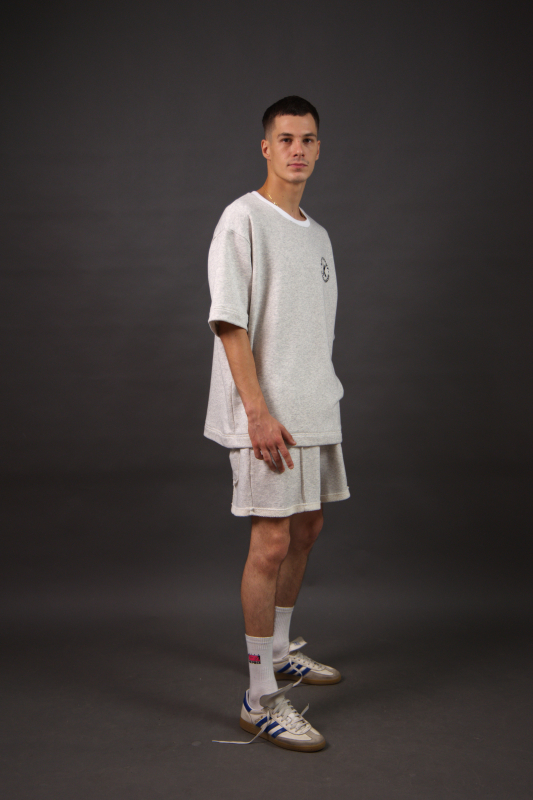Tricou unisex oversize cu patent la gat  - Macanache X DifferentCut – imagine 2
