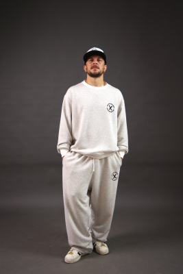 Pantaloni lunigi oversize barbati Macanache X DifferentCut