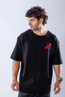Tricou oversize Negru