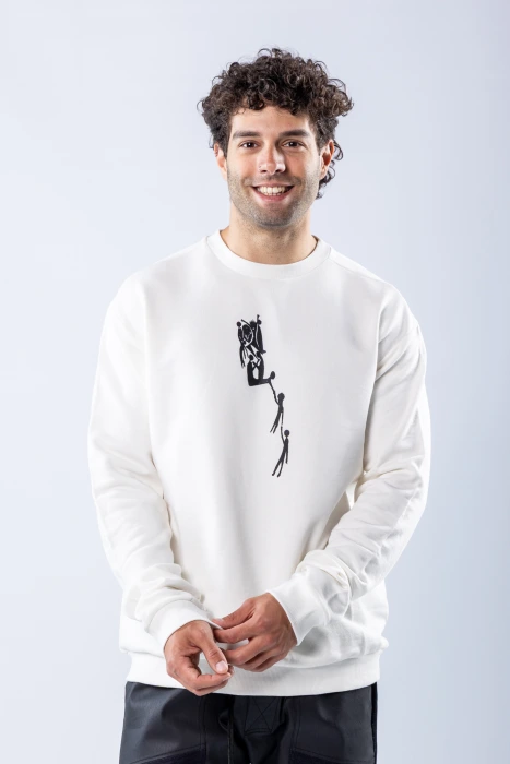 Bluză regular Off-white – Off-white (2)
