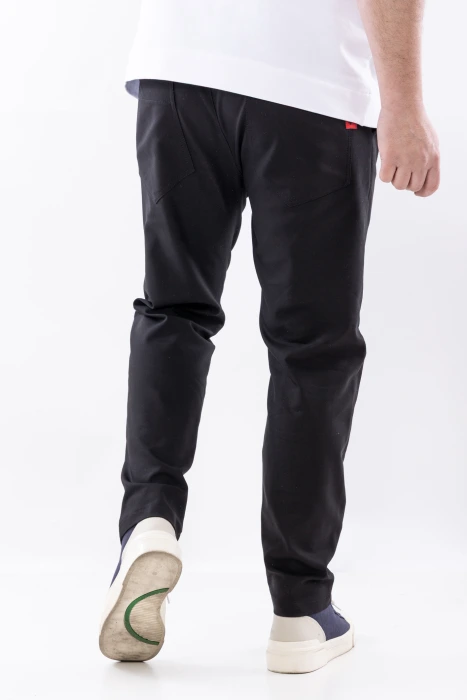 Pantaloni lungi negri Clean Cut black – Gri (3)