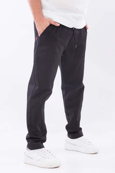 Pantaloni lungi negri Relaxed Streetwear – Gri (15)