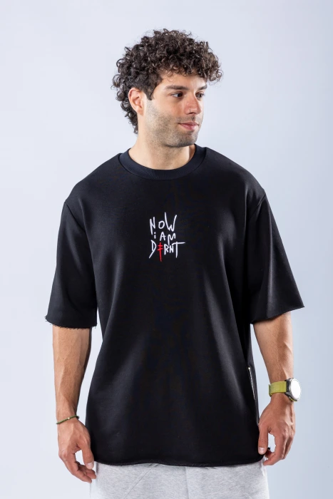 Tricou oversize Negru