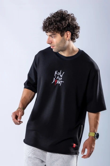 Tricou oversize Negru