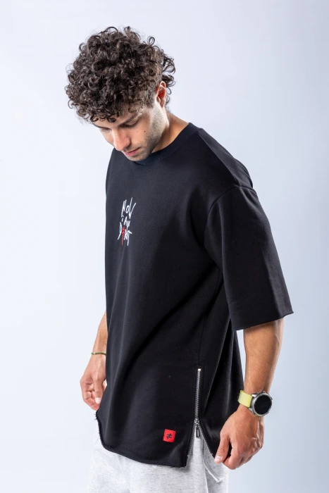 Tricou oversize Negru