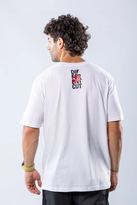 Tricou regular Alb – Alb (5)