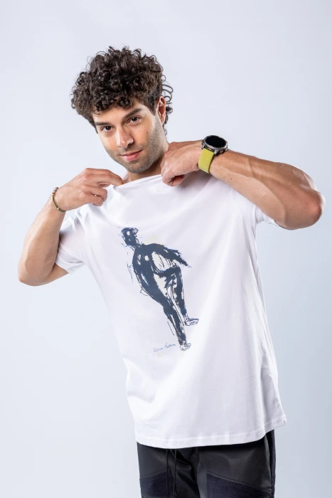 Tricou regular Alb – Alb (7)