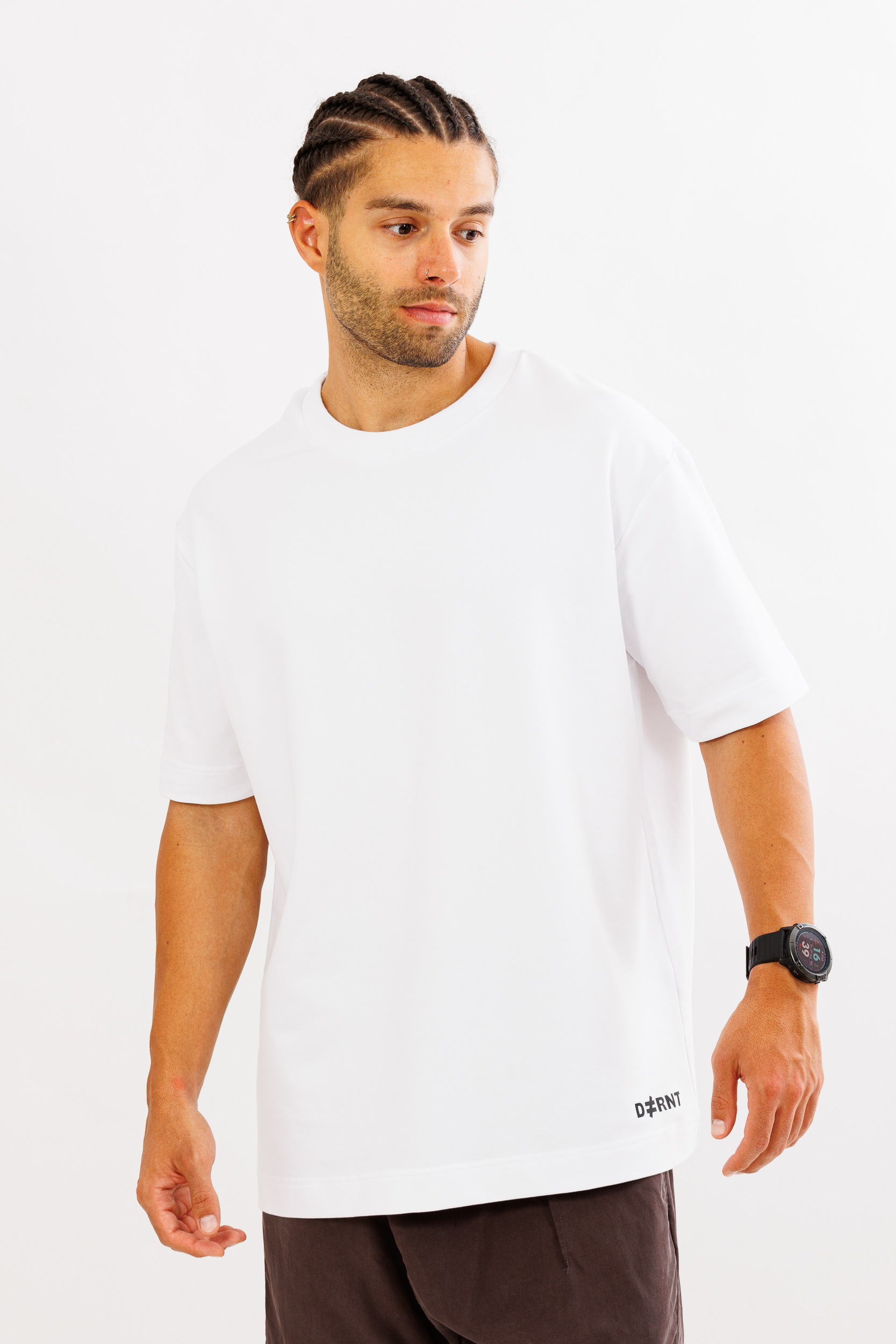 Tricou alb oversize DIFFERENT X @ISCLOUDNINE_ – imagine 3