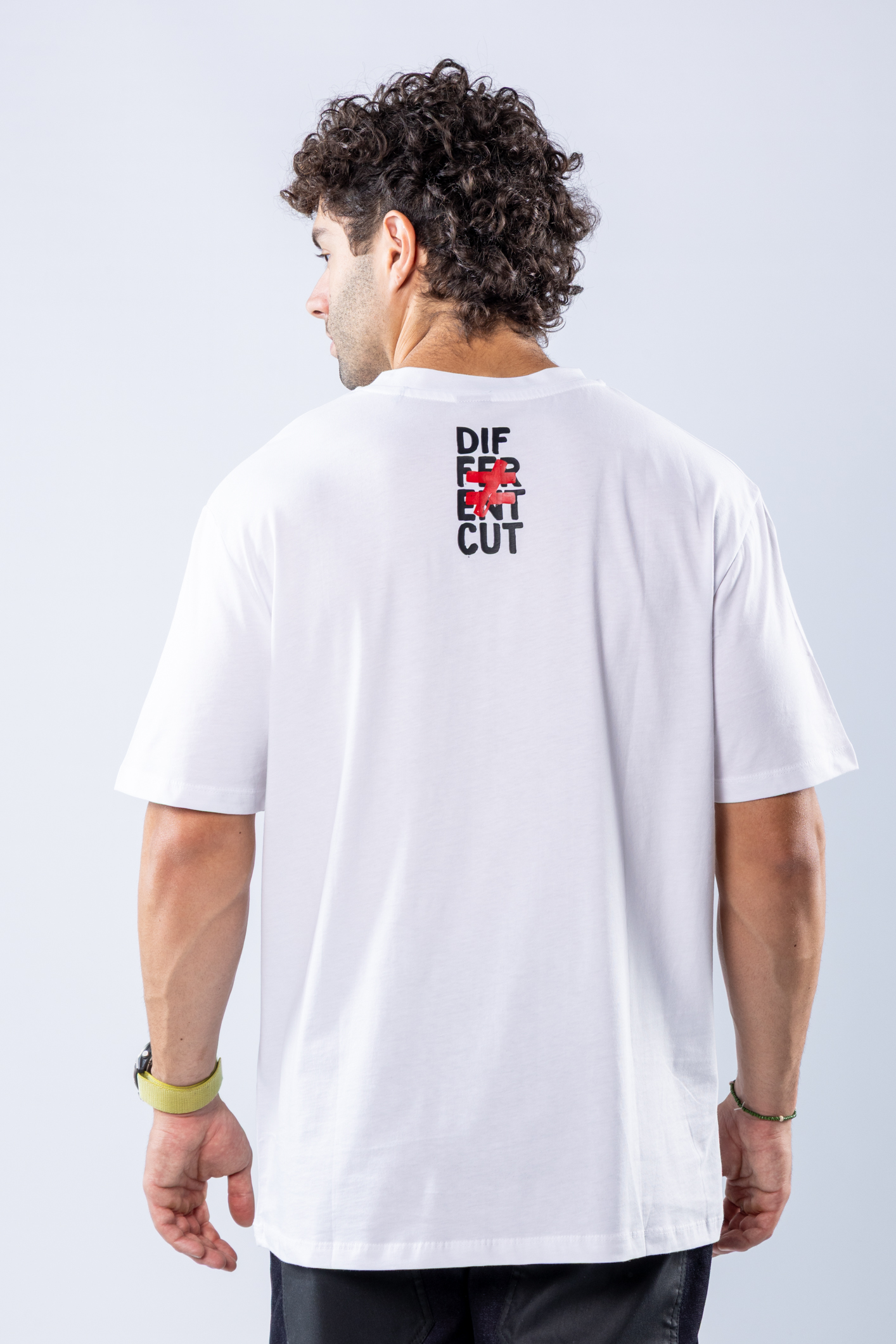 Tricou regular Alb – imagine 8