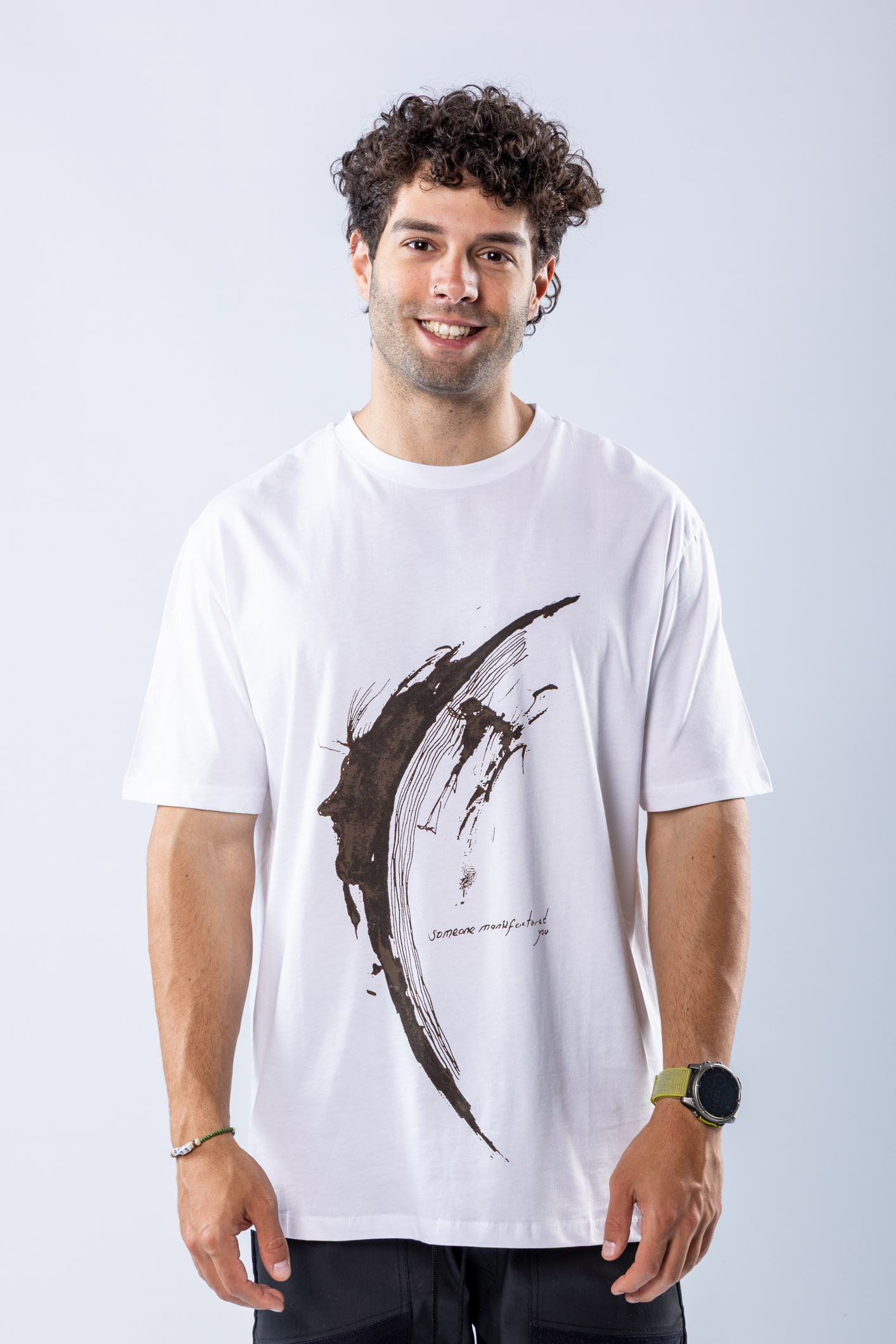 Tricou regular Alb – imagine 2