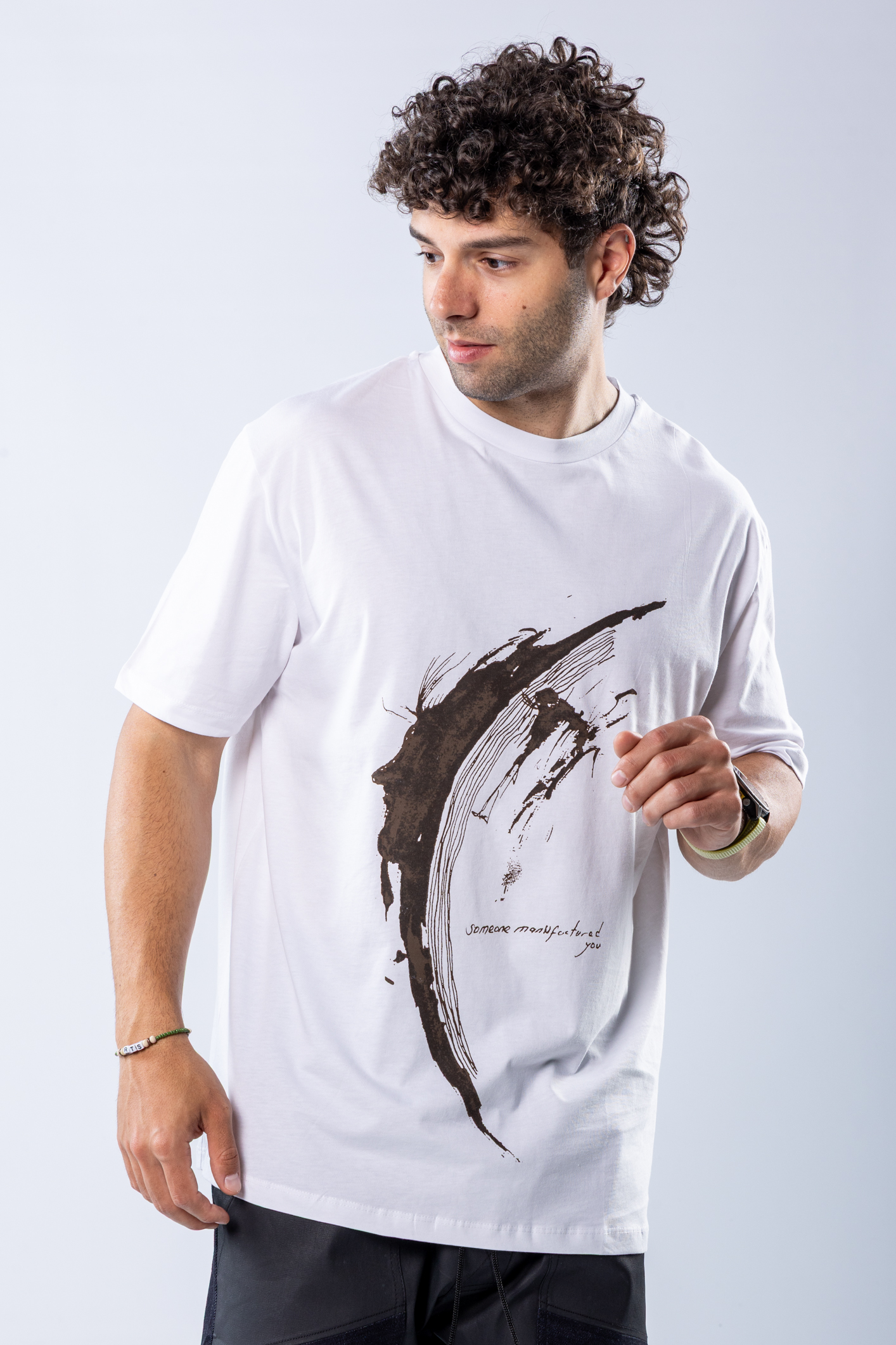 Tricou regular Alb – imagine 4