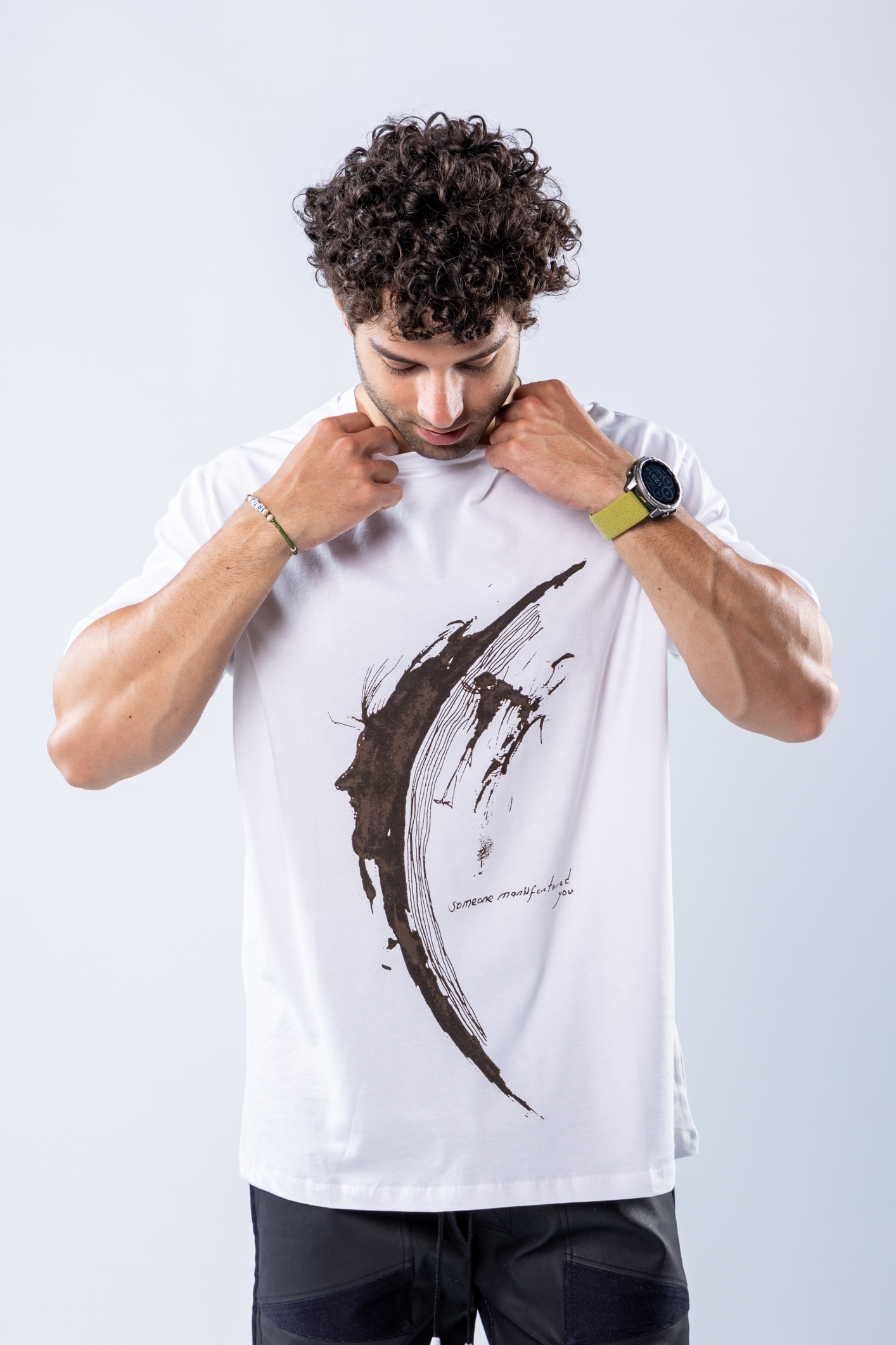 Tricou regular Alb – imagine 3