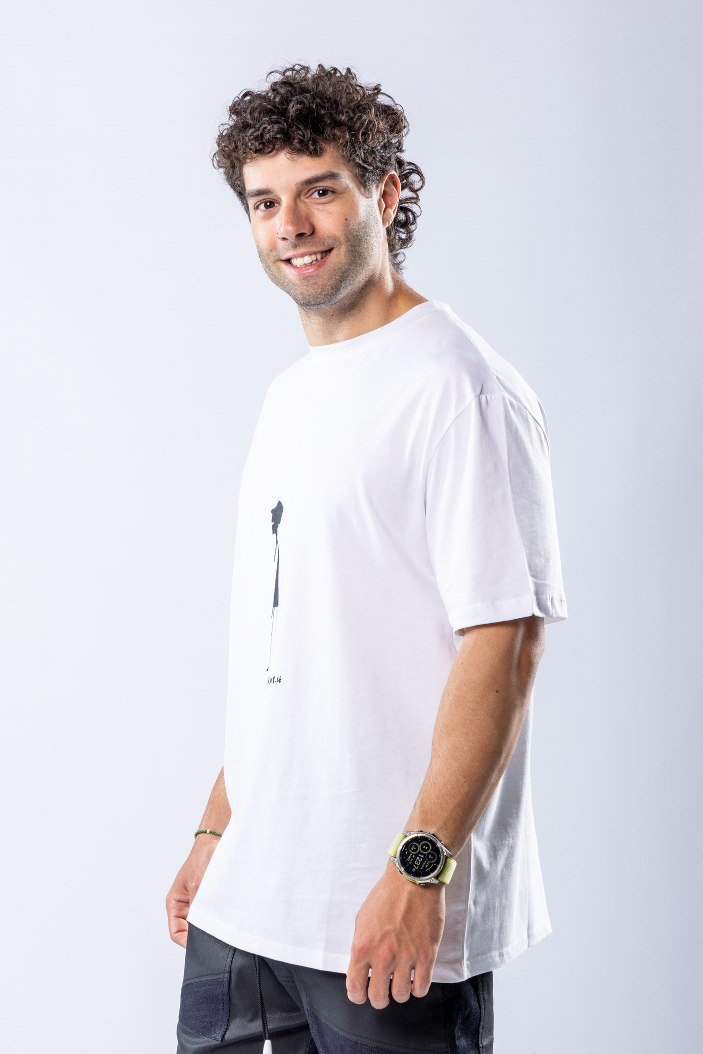 Tricou regular Alb – imagine 4