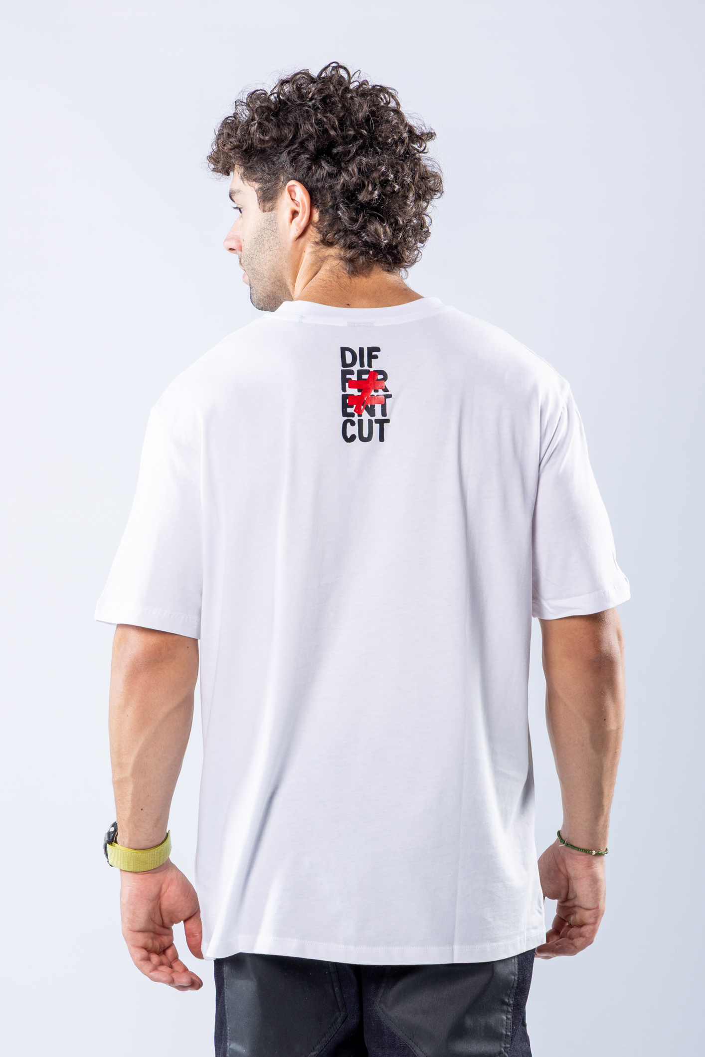 Tricou regular Alb – imagine 5