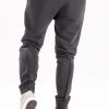 Pantaloni black cotton small folds