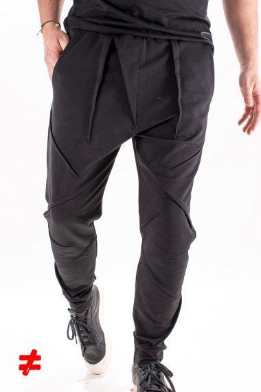 Pantaloni black different folds