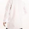 Bluza white cotton square Bluza white cotton square