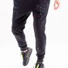 Pantaloni black slim colored drops Pantaloni black slim colored drops
