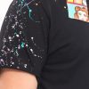 Tricou black pop art splash Tricou black pop art splash