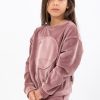 Bluza soft pink velvet