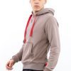 Hanorac crop cream hood Hanorac crop cream hood