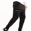 Pantaloni black cotton DIFFERENT