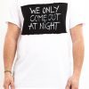 Tricou white WE ONLY painted
