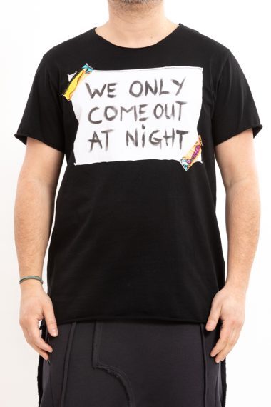 Tricou Black WE ONLY painted
