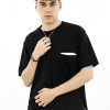 Tricou black oversized pocket Tricou black oversized pocket