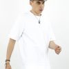 Tricou white oversized pocket Tricou white oversized pocket