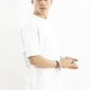 Tricou white simple oversize Tricou white simple oversize