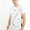 Tricou white splash effects Tricou white splash effects