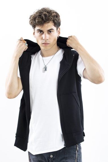 Vesta all black cotton