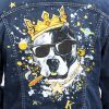 Dog the King denim custom jacket
