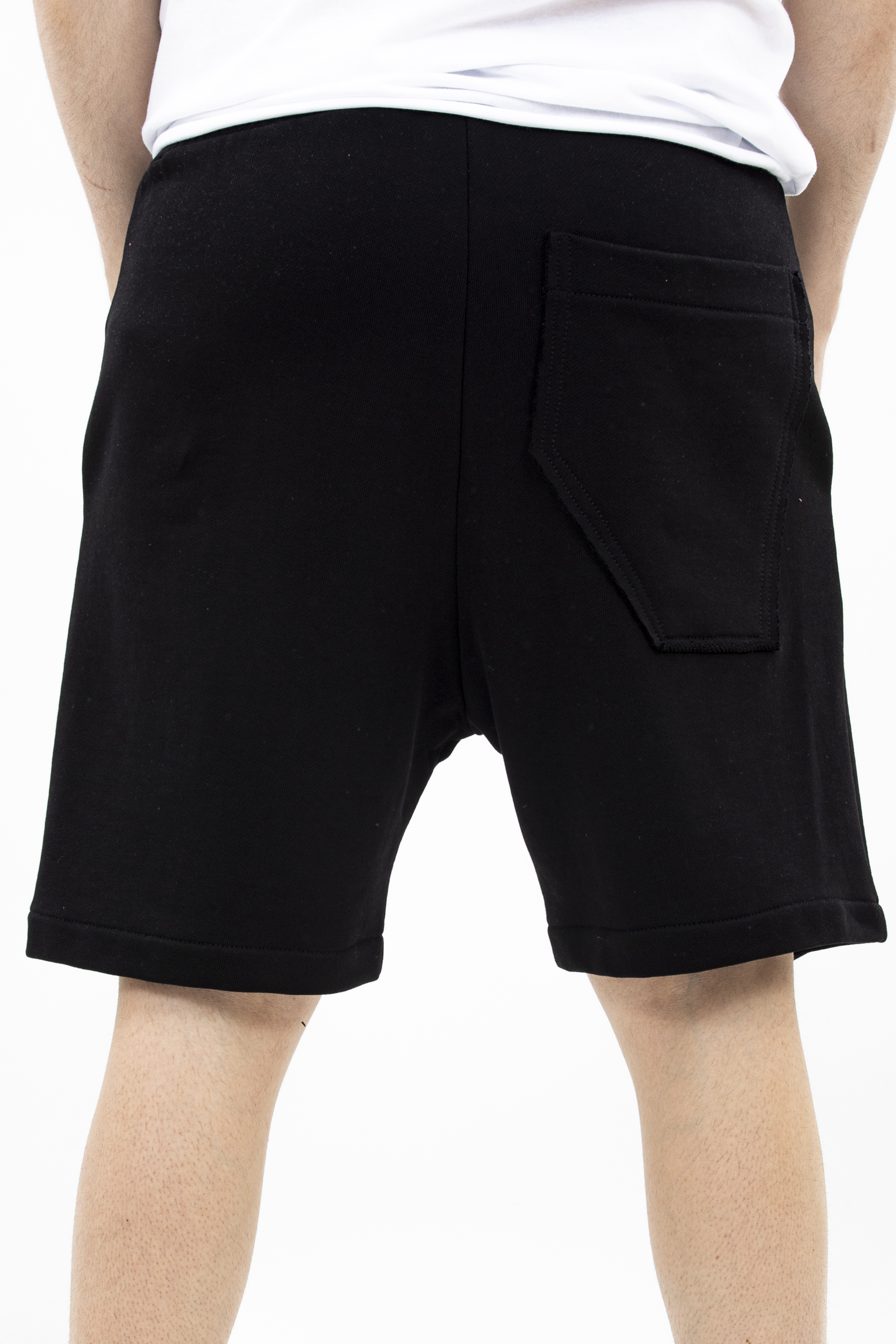 Pantaloni black short oversize