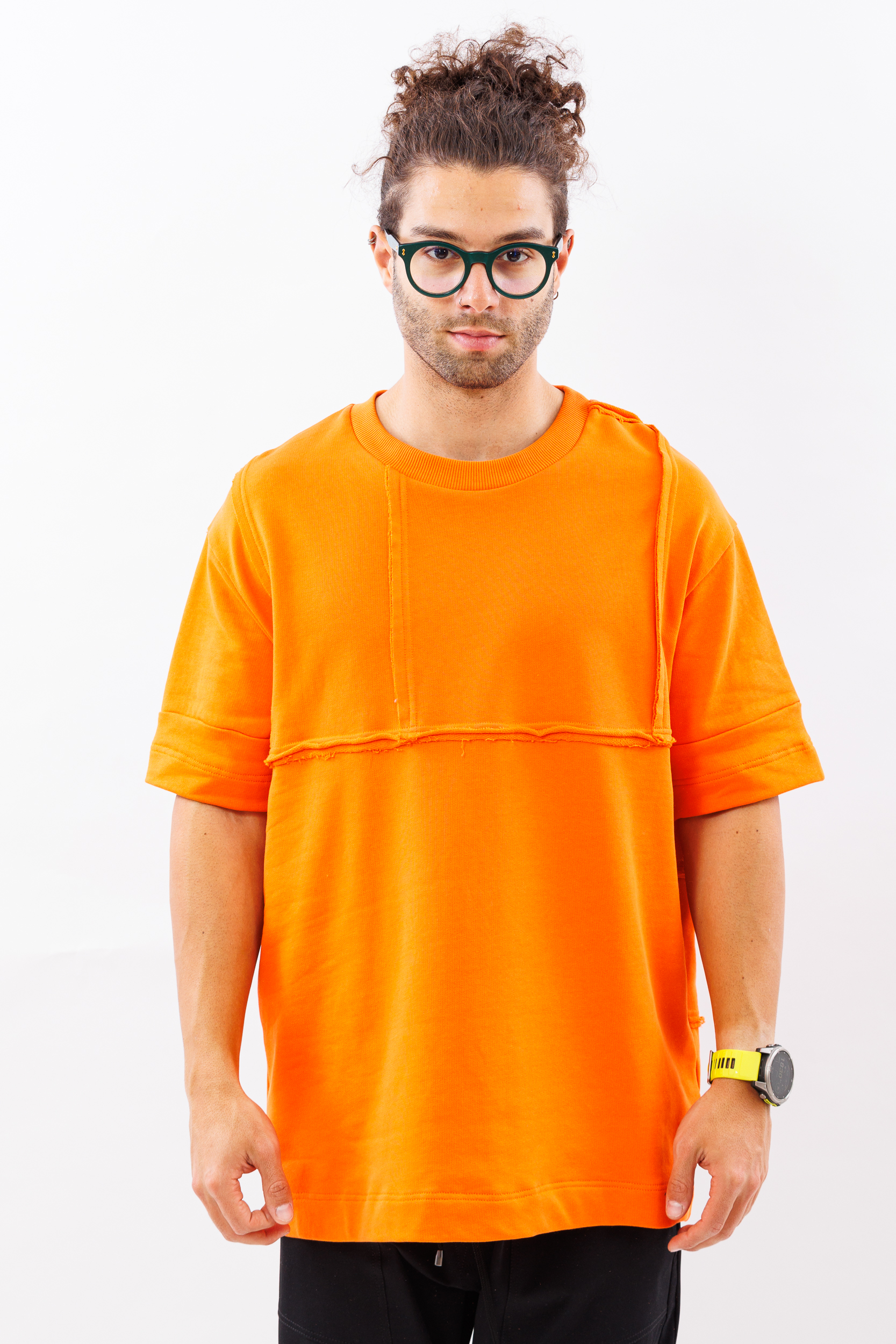 Trciou oversize electric orange