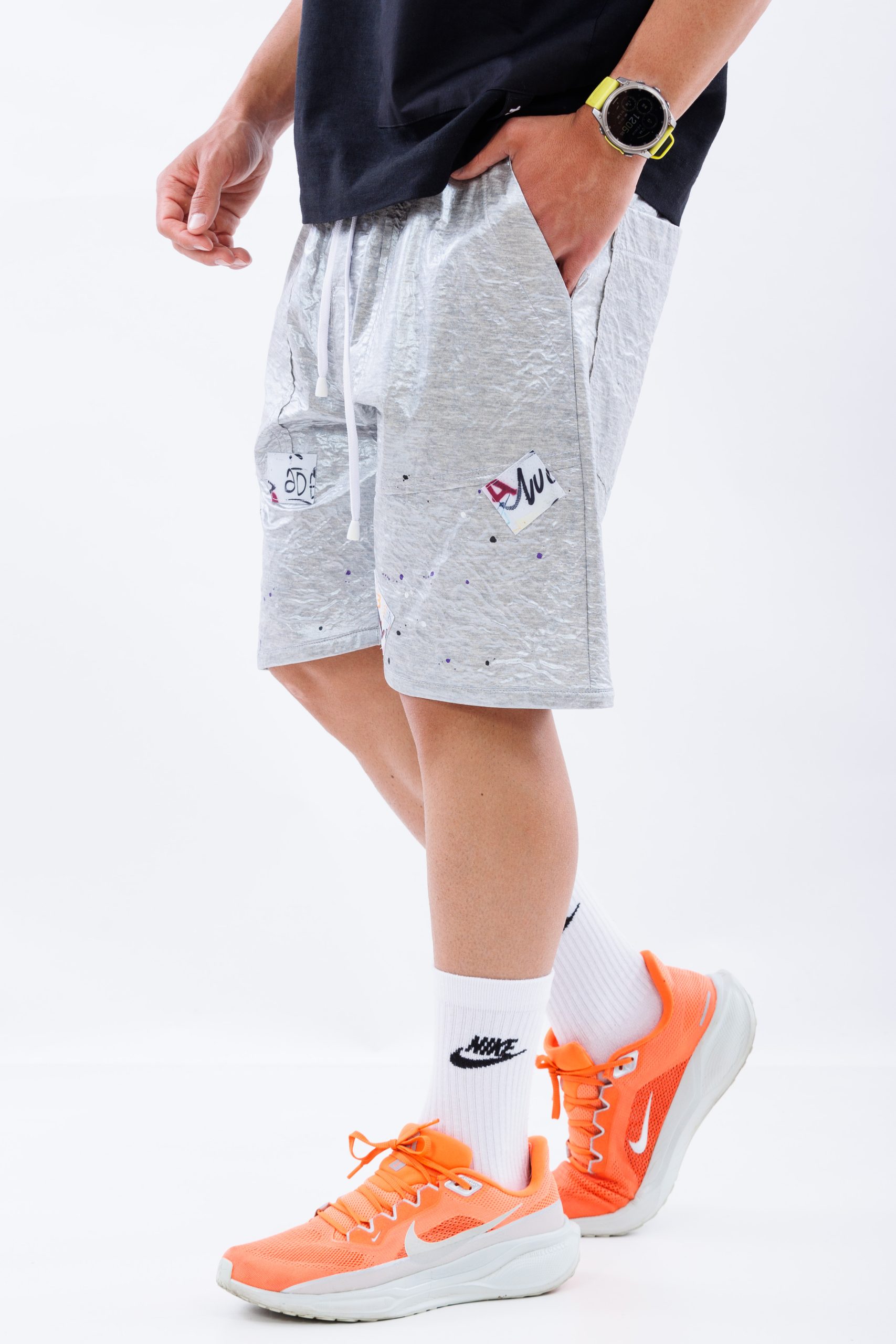 Pantaloni scurti relaxati Graphite Loop Pantaloni scurti relaxati Graphite Loop