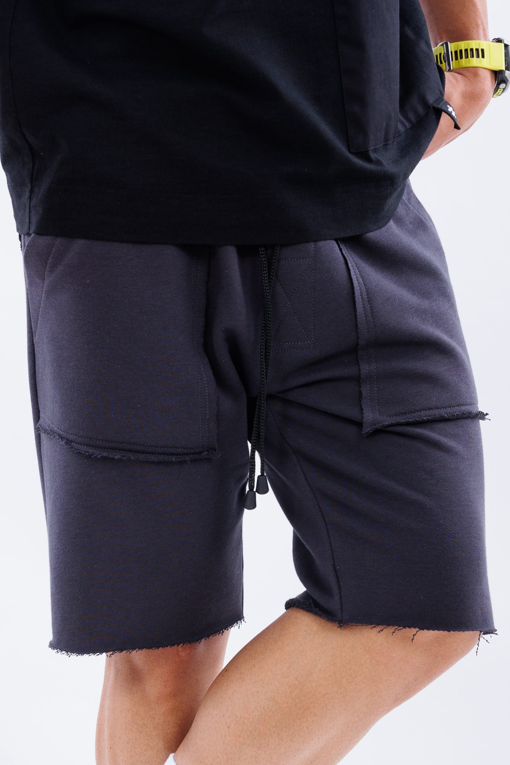 Pantaloni scurti gri lejeri Urban soft Pantaloni scurti gri lejeri Urban soft