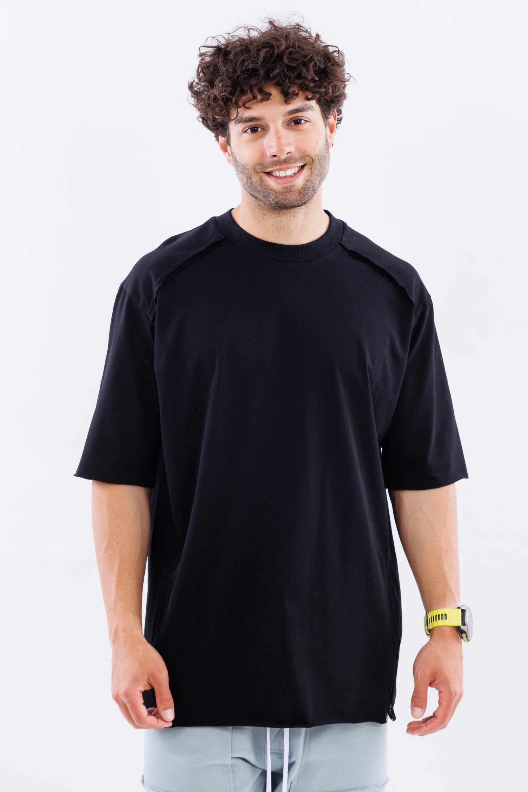 Tricou negru lejer Pure Black Tricou negru lejer Pure Black