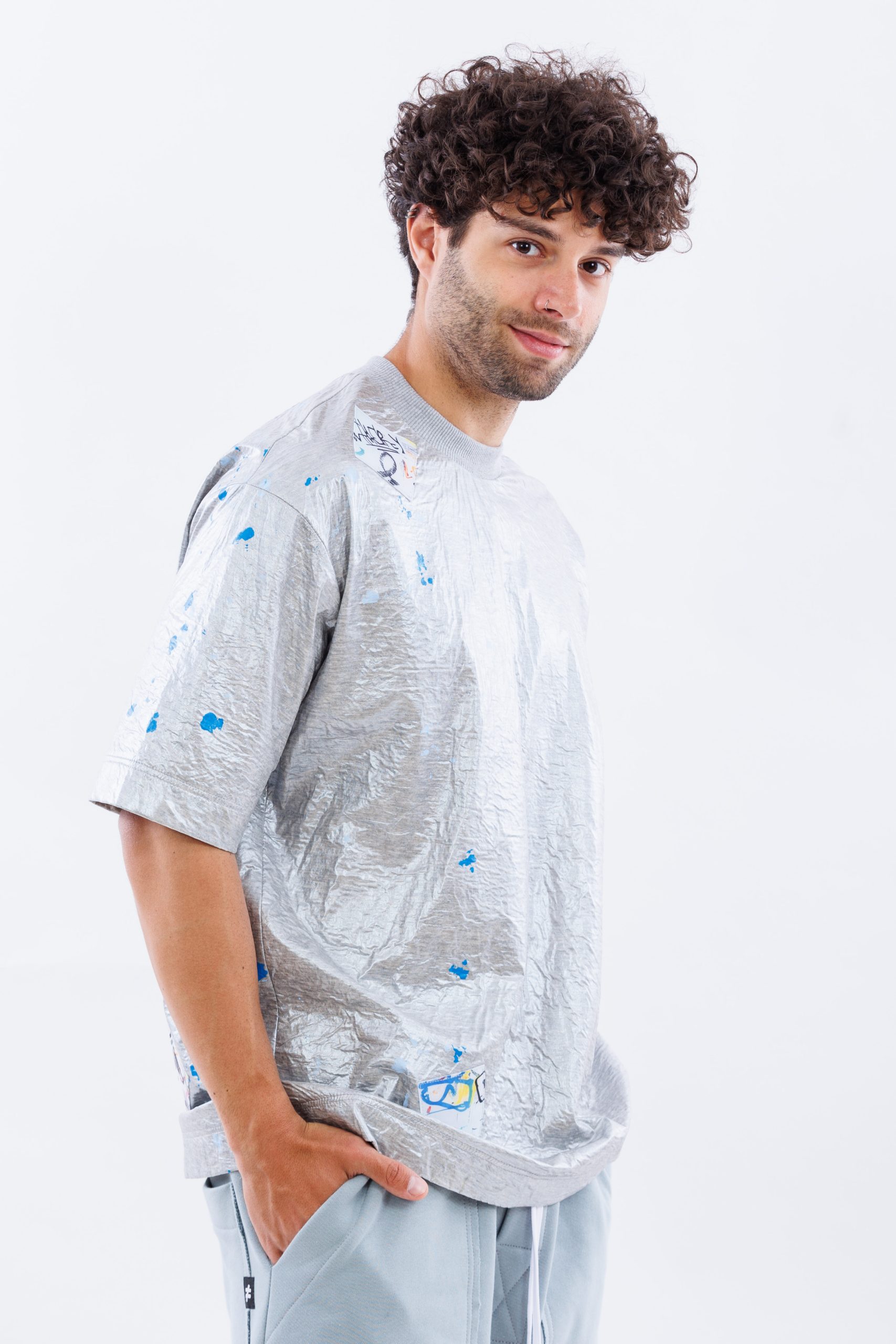 Tricou oversize Silver Splash Tricou oversize Silver Splash